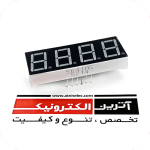 سون سگمنت کاتد مشترک چهارتایی قرمز 5641 سایز 19*51